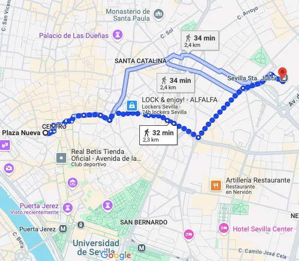 aparcar gratis en sevilla-el fontanal