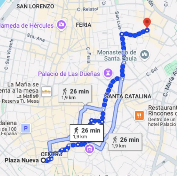aparcar gratis en sevilla-san julian