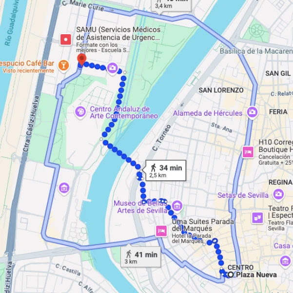 aparcar gratis en sevilla